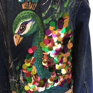 ONE OF A KIND JEAN JACKET!!!!!!